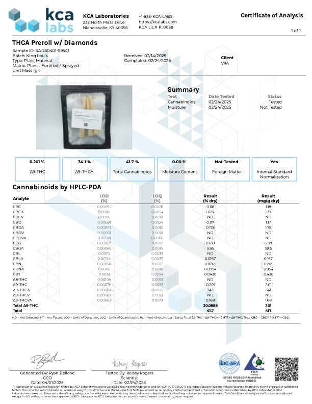 Lab Test Report