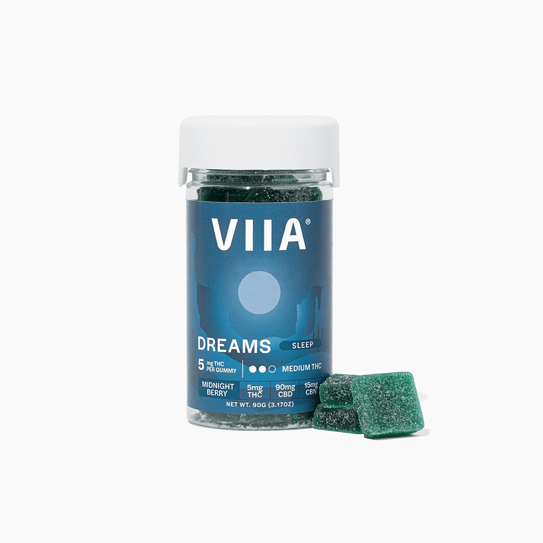 美品 machaco 7インチ レコード グァバ ジェリー dreamimg Dreams: THC and CBD Sleep Gummies 5mg | VIIA