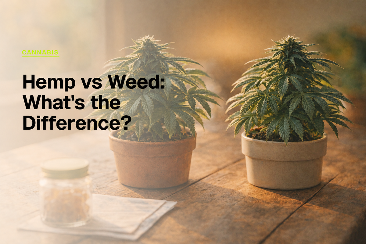 Hemp vs Weed: What's the Difference?
