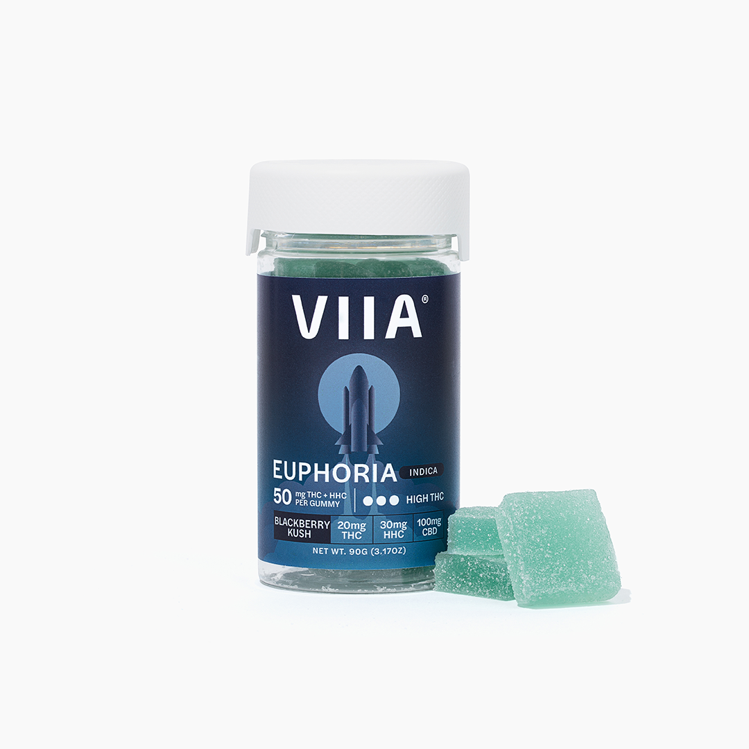 Euphoria Indica Gummies - 50mg THC