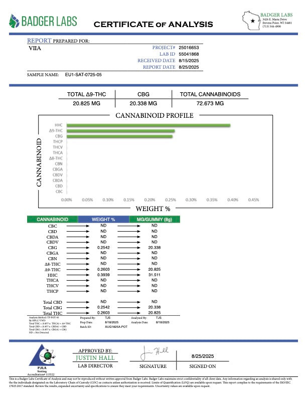 Lab Test Report