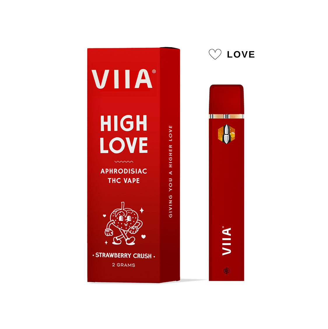 High Love THCA Vape - Aphrodisiac Blend