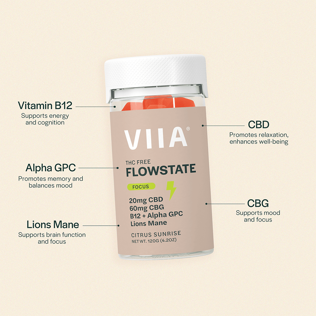 CBD Gummy Bundle - Focus, Sleep & Relief | VIIA