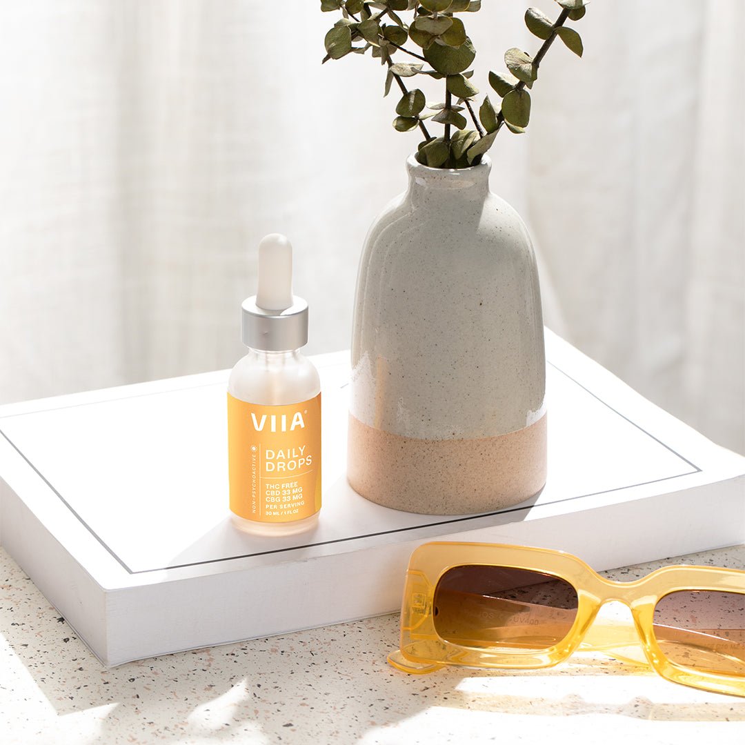 Daily Drops: CBG + CBD Oil Drops 4000mg | VIIA