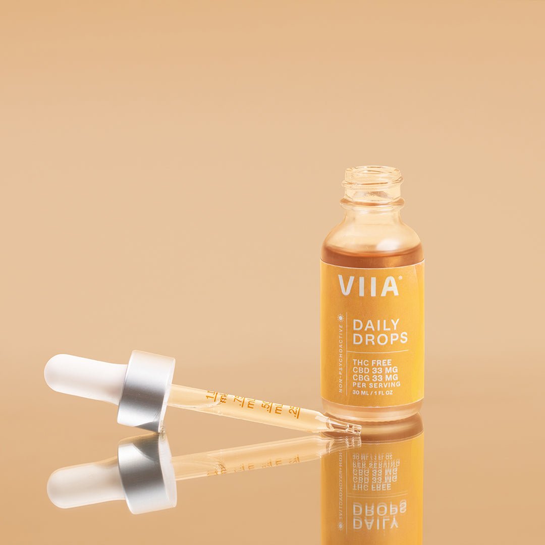 Daily Drops: CBG + CBD Oil Drops 4000mg | VIIA
