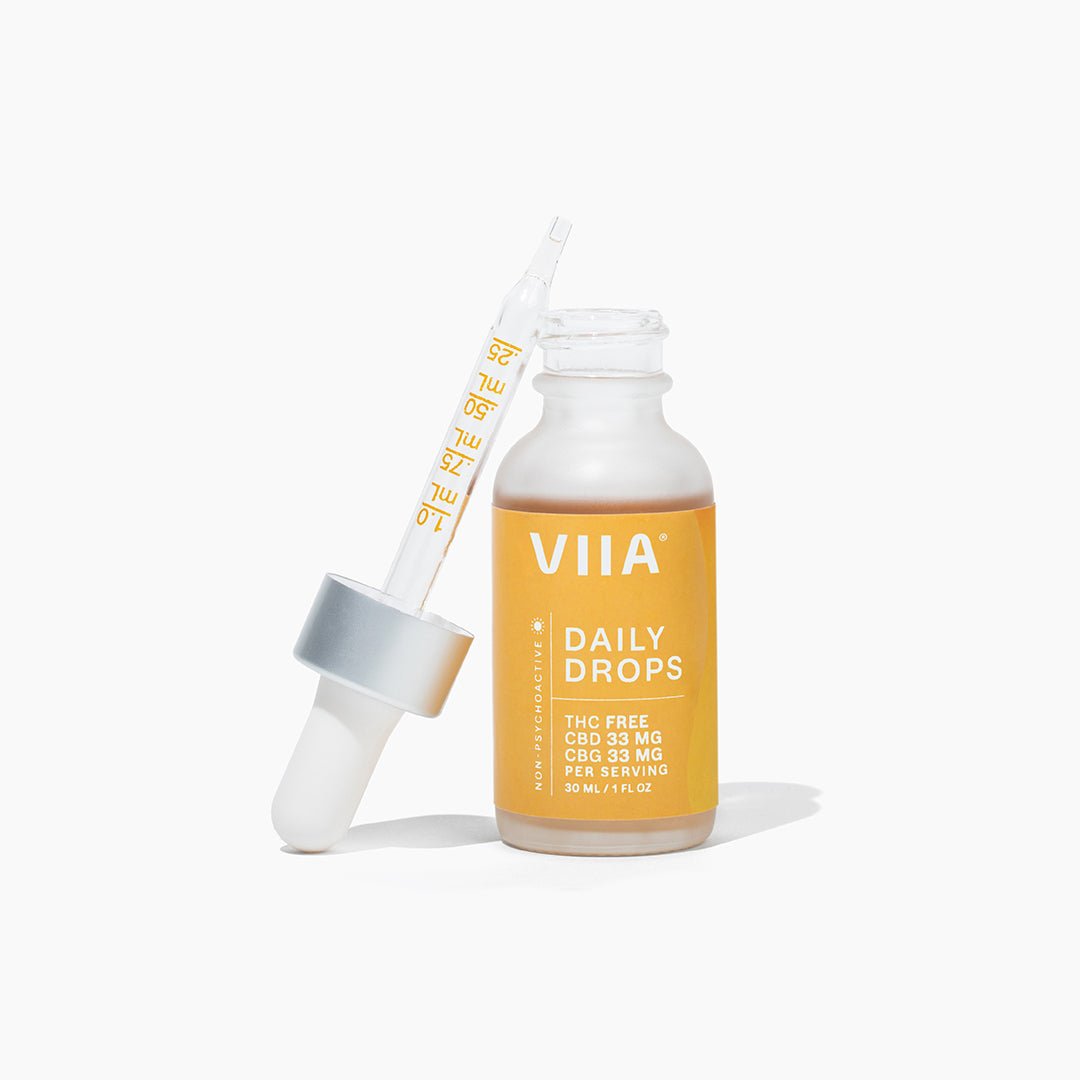 Daily Drops: CBG + CBD Oil Drops 4000mg | VIIA