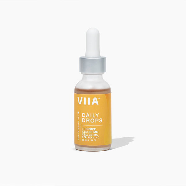 Daily Drops: CBG + CBD Oil Drops 4000mg | VIIA