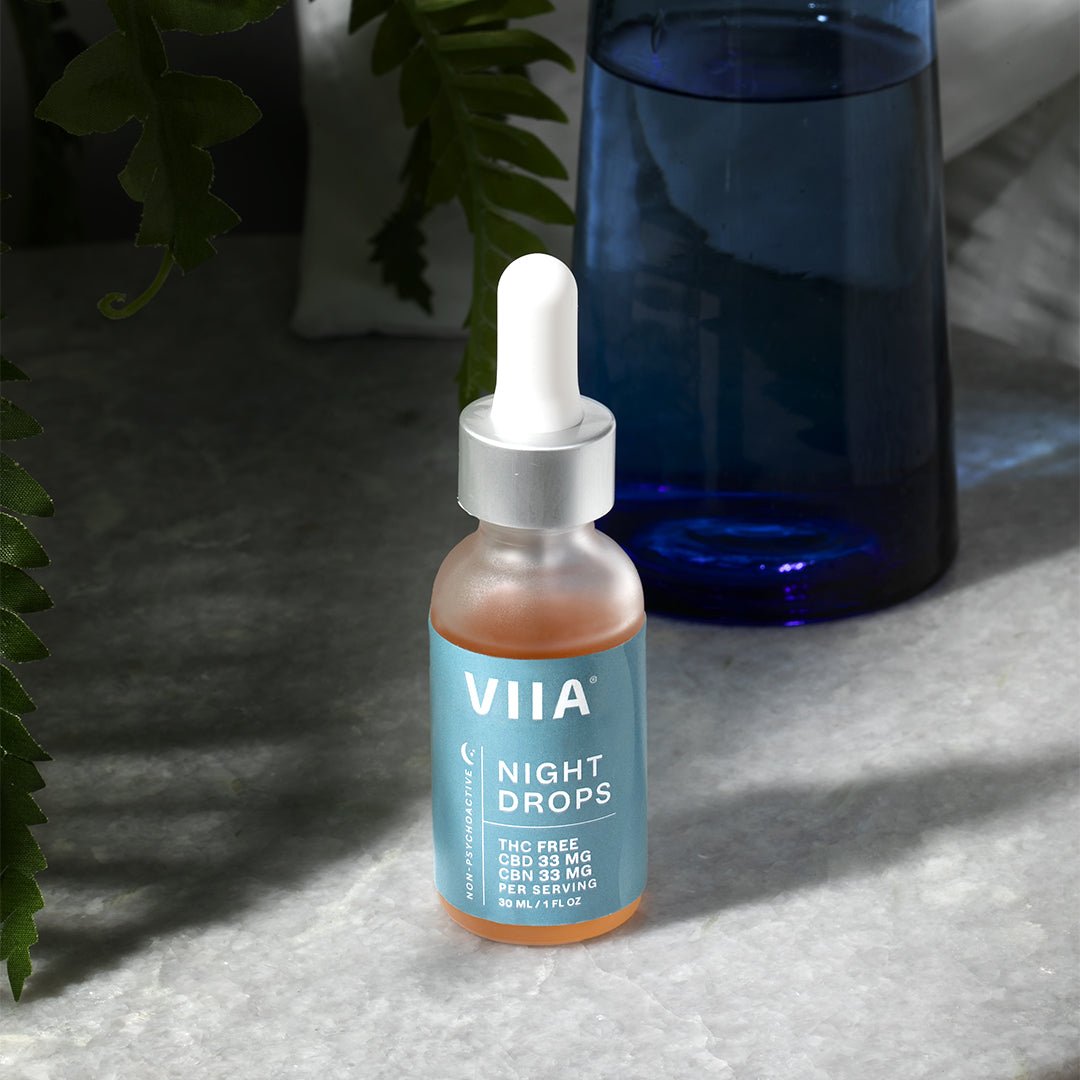 Night Drops: CBN + CBD Oil Drops - 2000mg | VIIA