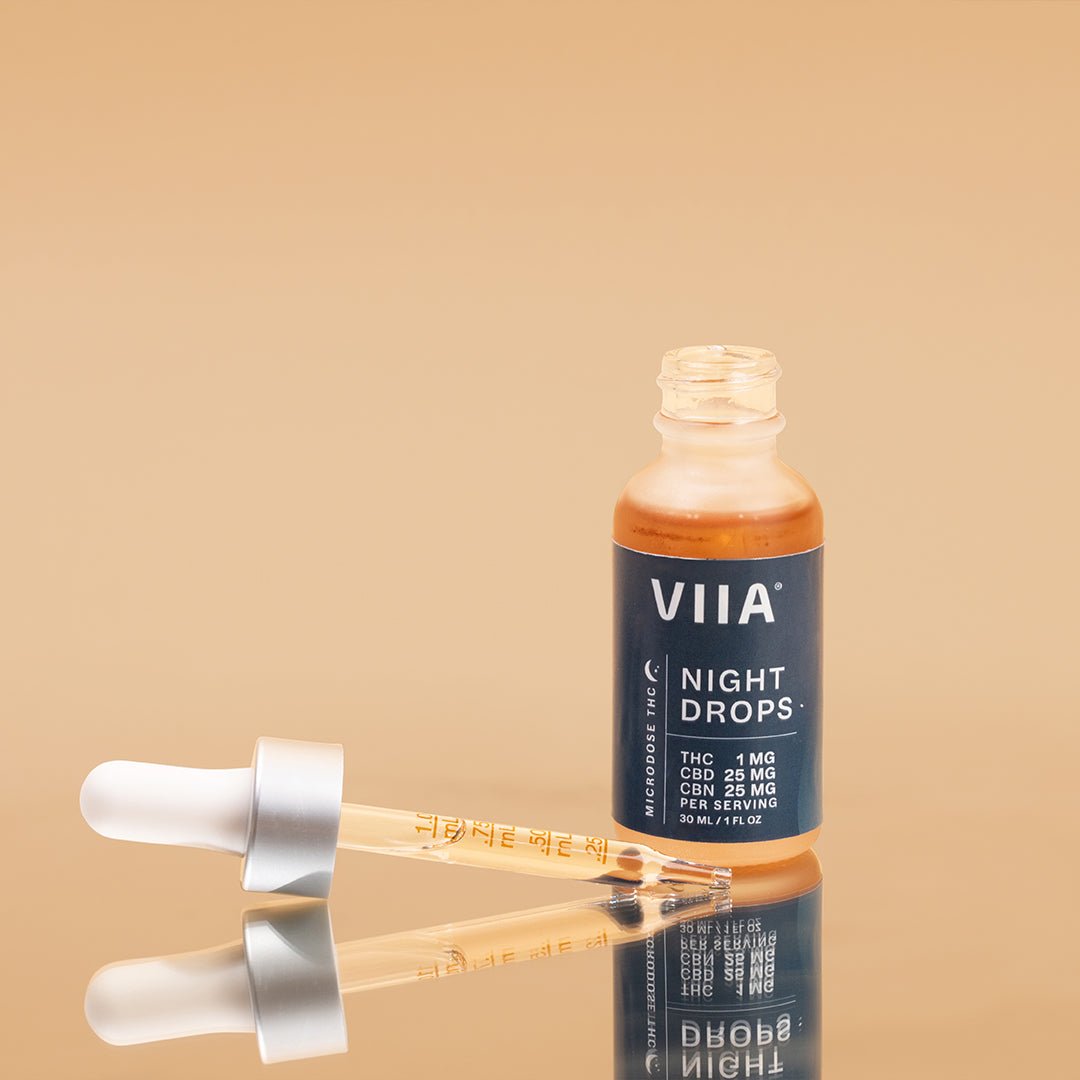 Night Drops: CBN + CBD Oil Drops with THC | VIIA