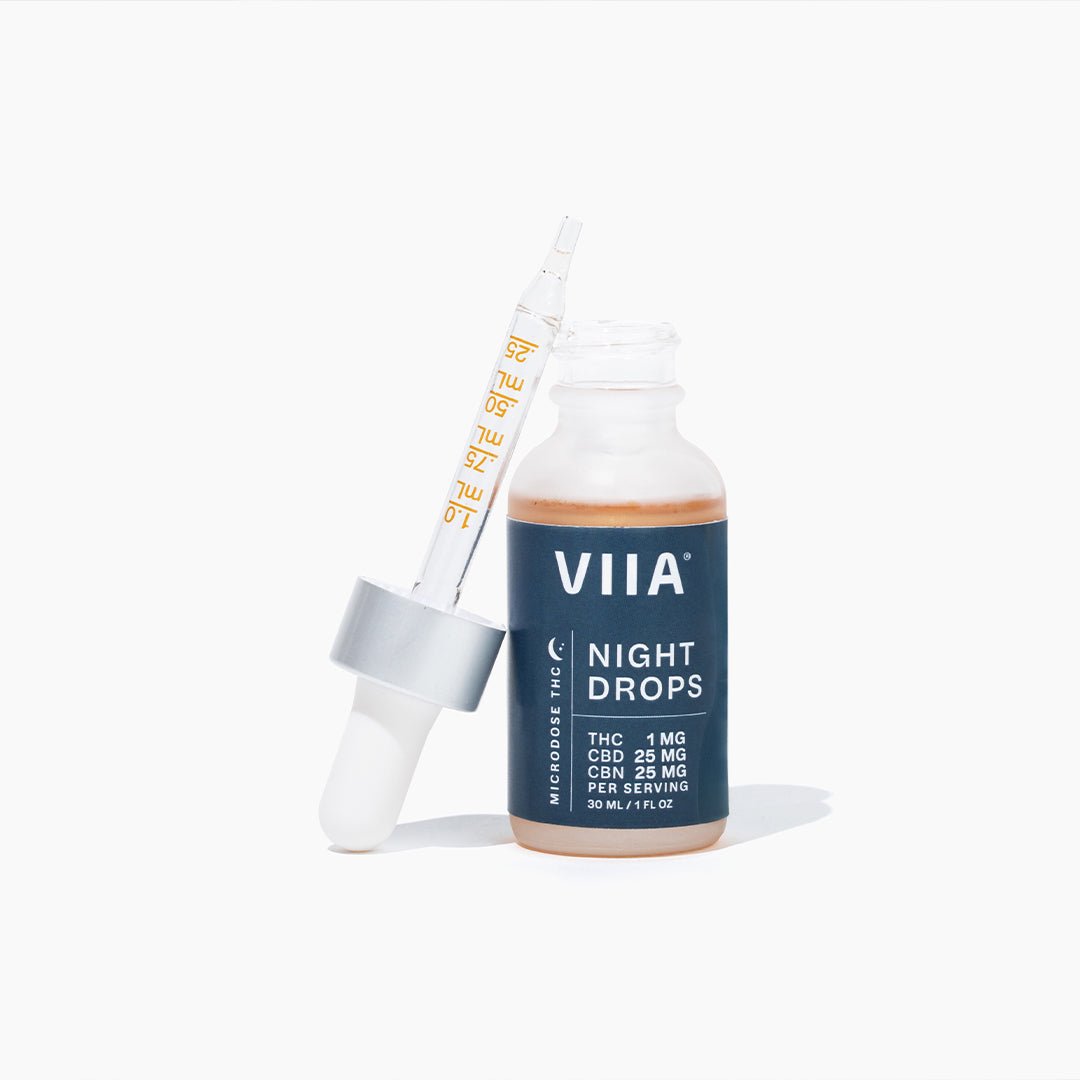 Night Drops: CBN + CBD Oil Drops with THC | VIIA