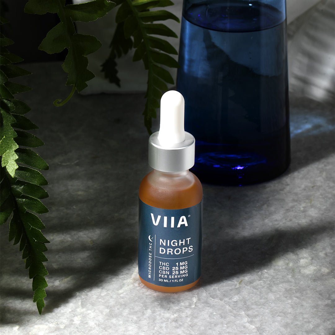 Night Drops: CBN + CBD Oil Drops with THC | VIIA