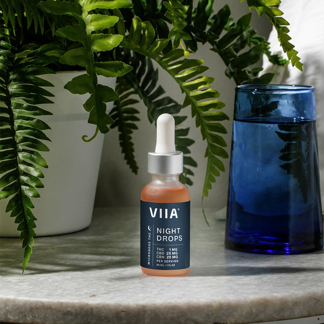 Night Drops: CBN + CBD Oil Drops with THC | VIIA