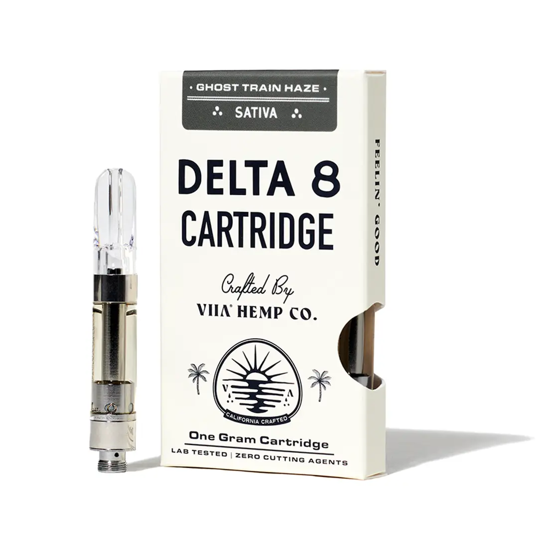 Delta 8 Vape Cartridge - Ghost Train Haze | VIIA Hemp Co