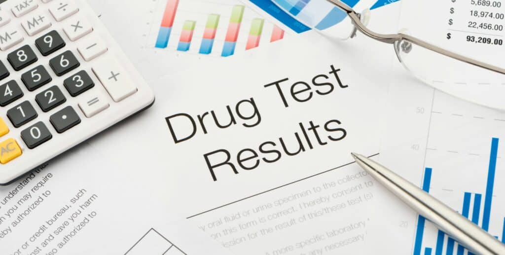 Drug Test Results for Delta 8 THC