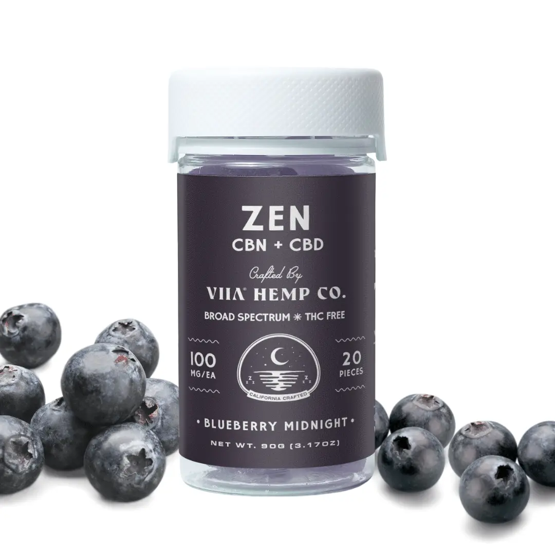 Zen CBD + CBN Gummies for Sleep | VIIA Hemp Co.