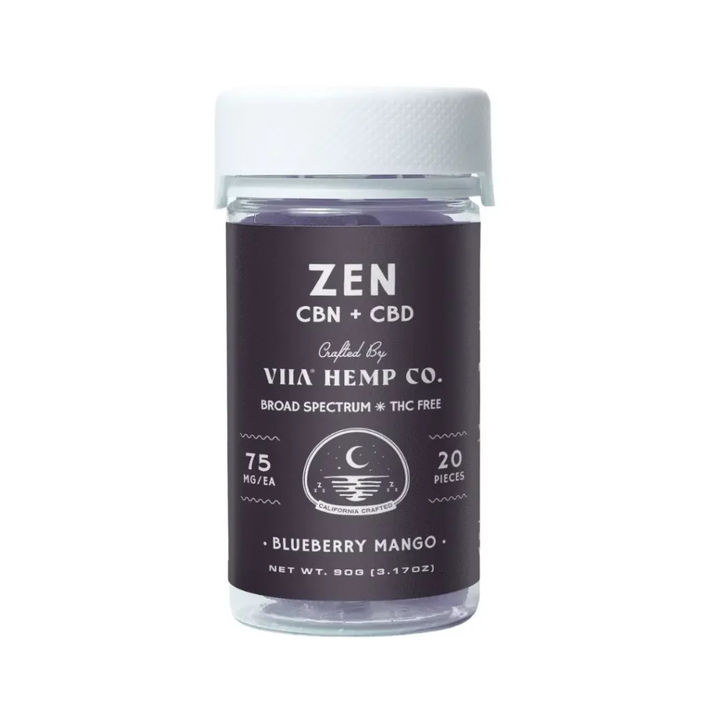 Zen CBN Gummies by VIIA Hemp Co