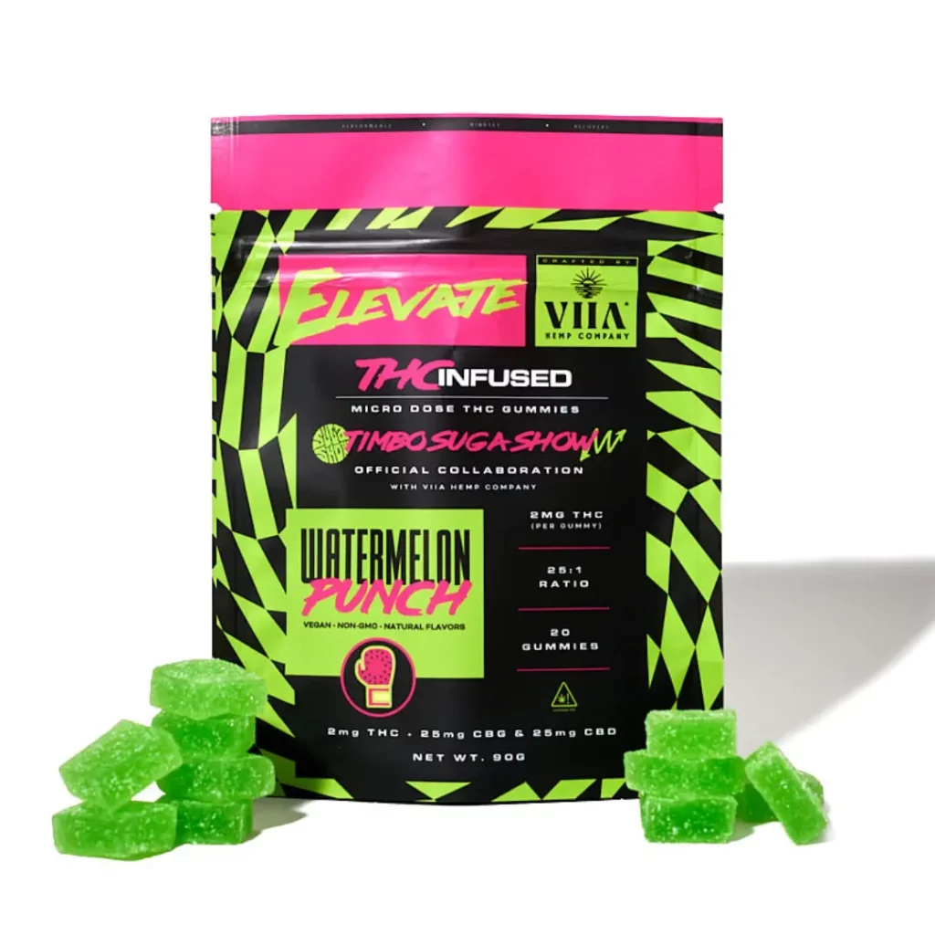 Suga Sean O'Malley + Tim Welch Cannabis Gummies Packaging
