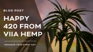 happy 420 from viia hemp blog cover image